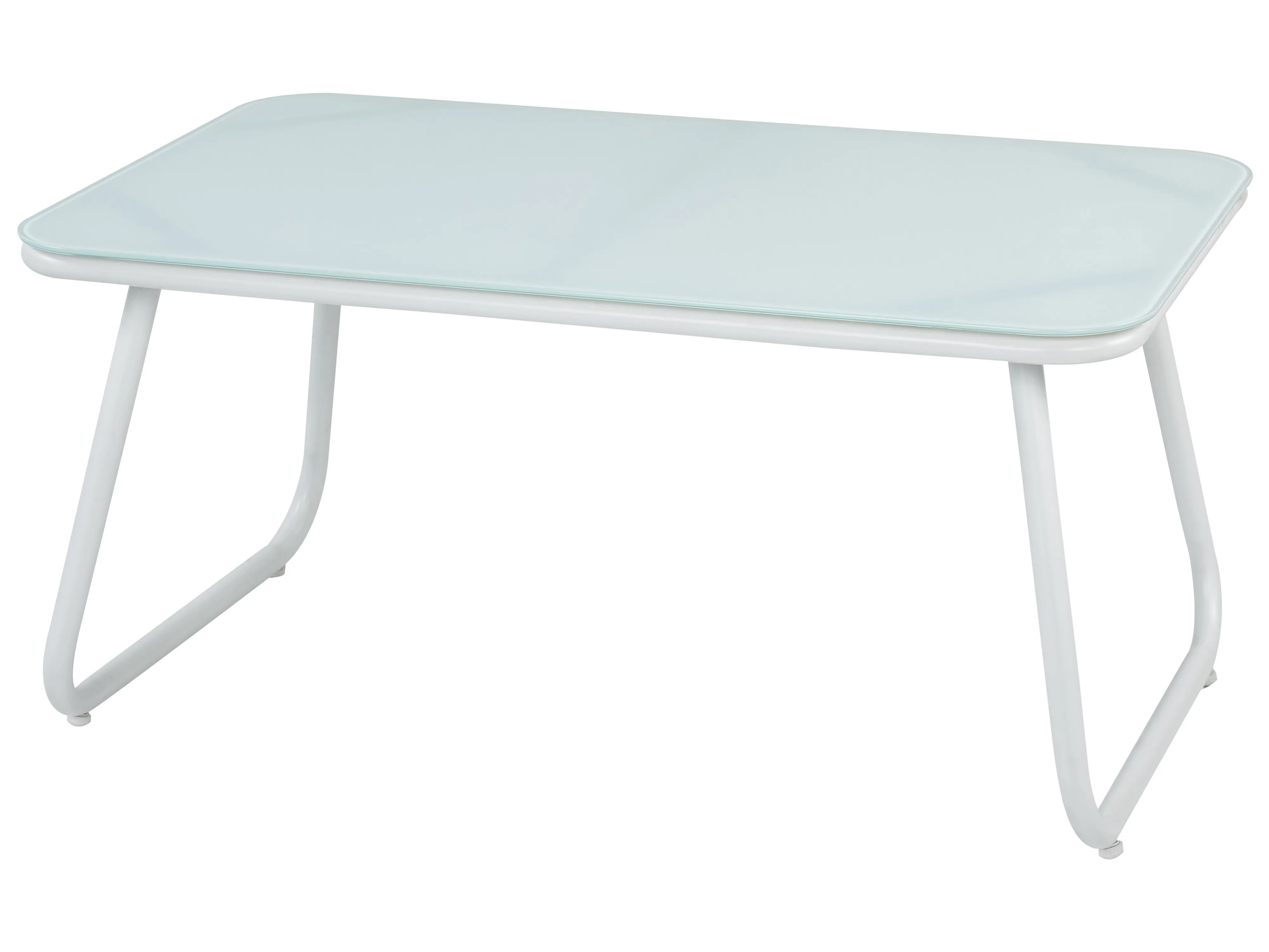 Loungeset met tafel 4-zits POMONTE Metaal Wit