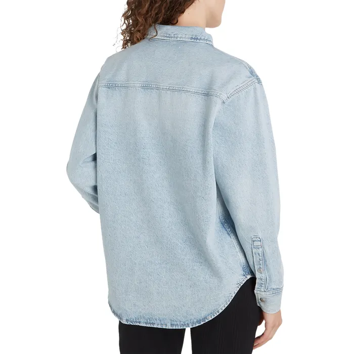 Calvin Klein Dad Denim Overhemd Dames