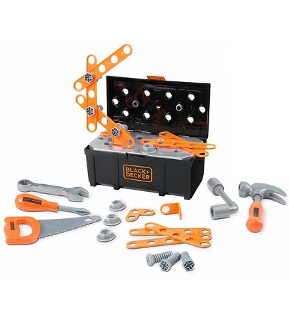Black & Decker Leget?j - 34 Dele - DIY V?rkt?jskasse