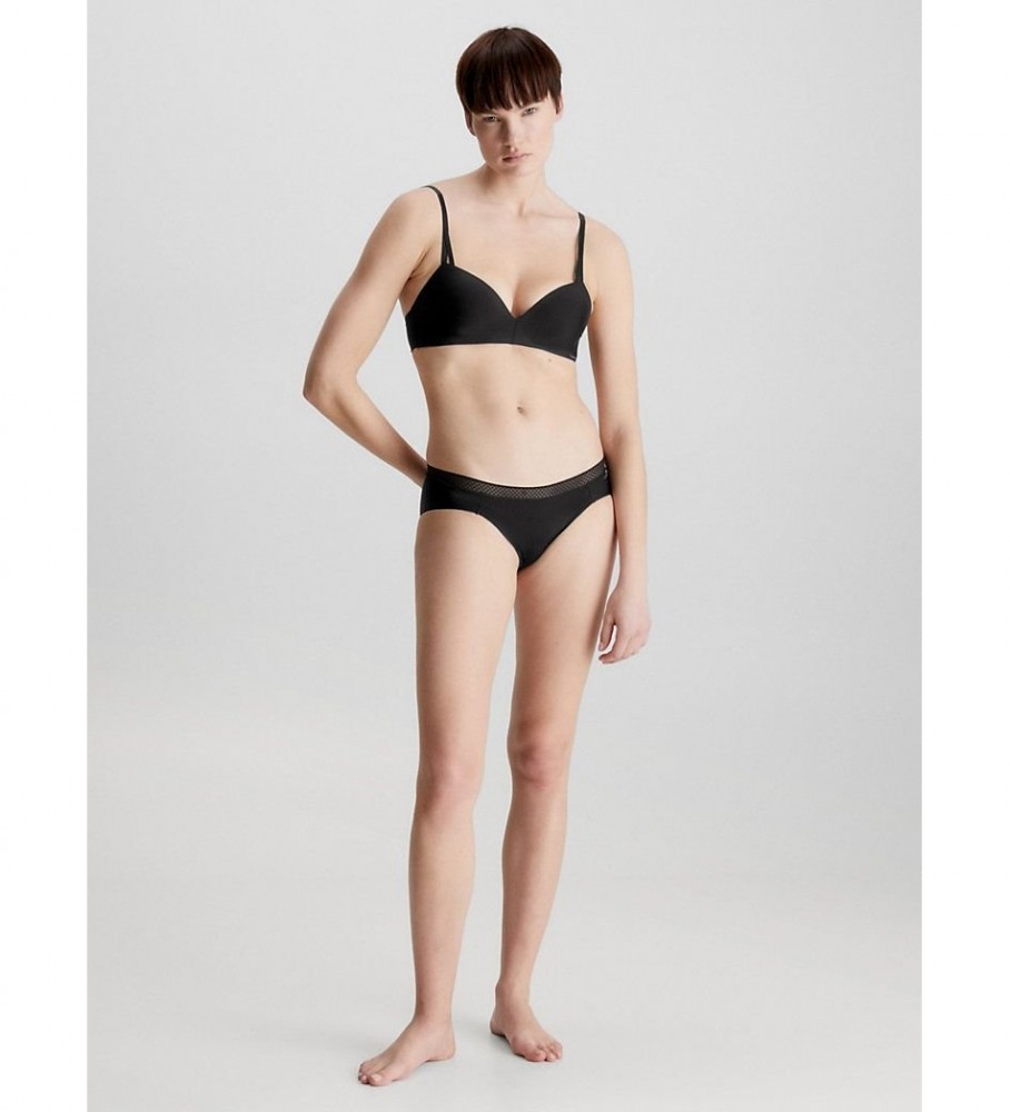 Calcinha Calvin Klein Seductive Comfort Classic preta