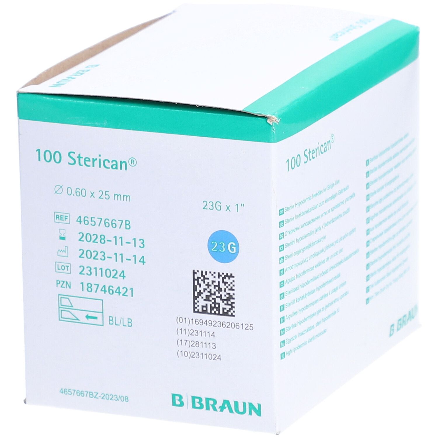 Sterican® Einmalkanüle 23 G 25mm