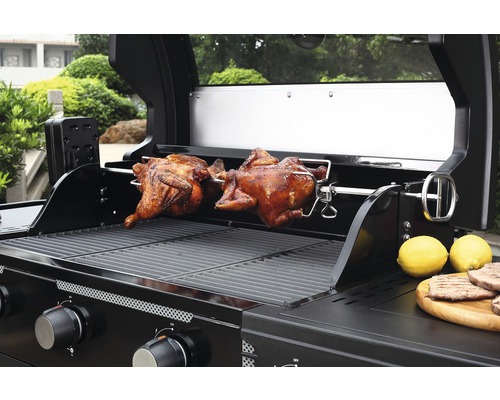 Tenneker® Halo Rotisserie Grill Motor, op batterijen werkende elektrische rotisserie