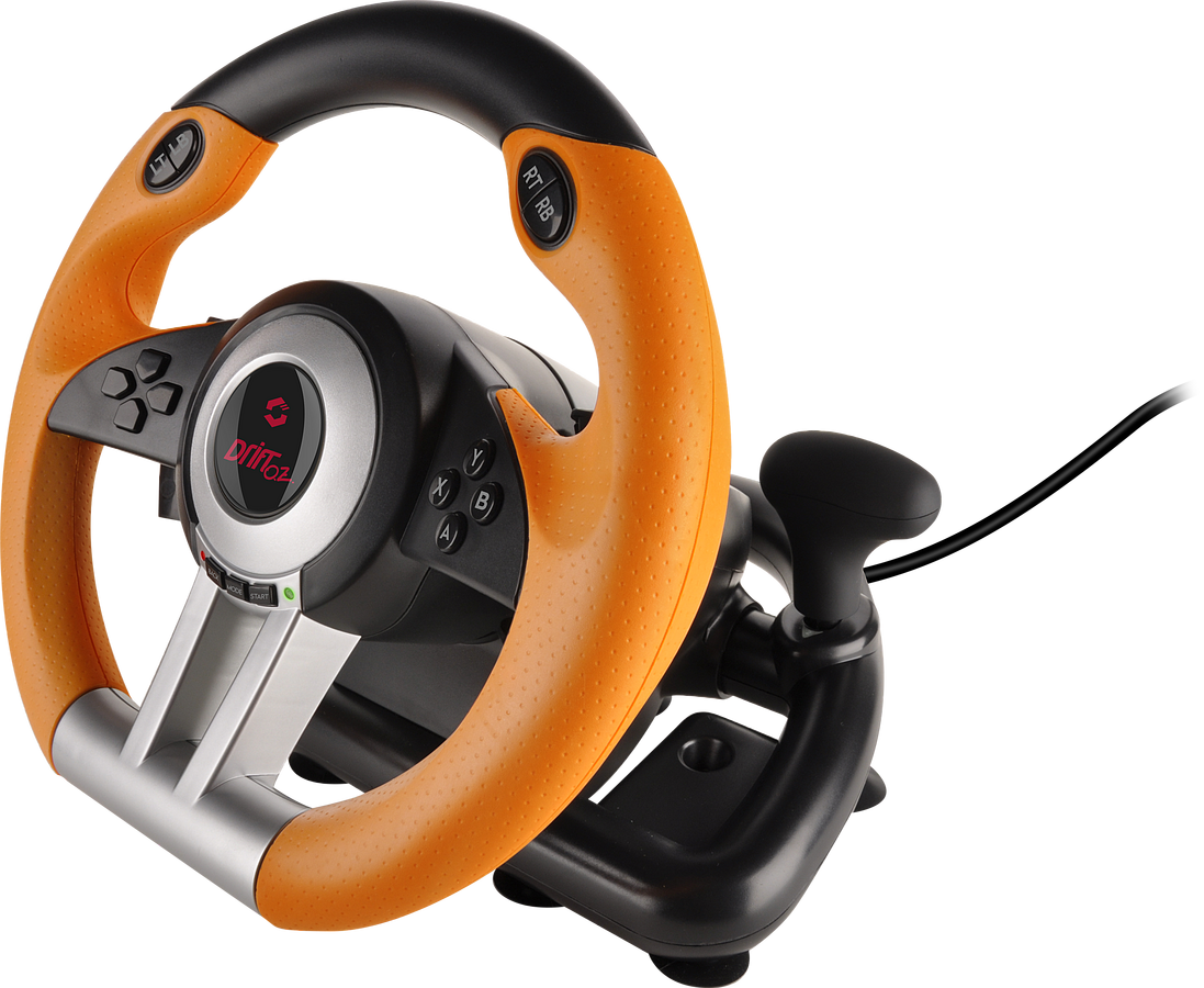 SPEEDLINK DRIFT O.Z. Racing Wheel PC, black-orange