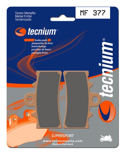 Plaquettes de freins Tecnium Performance métal fritté - MF377