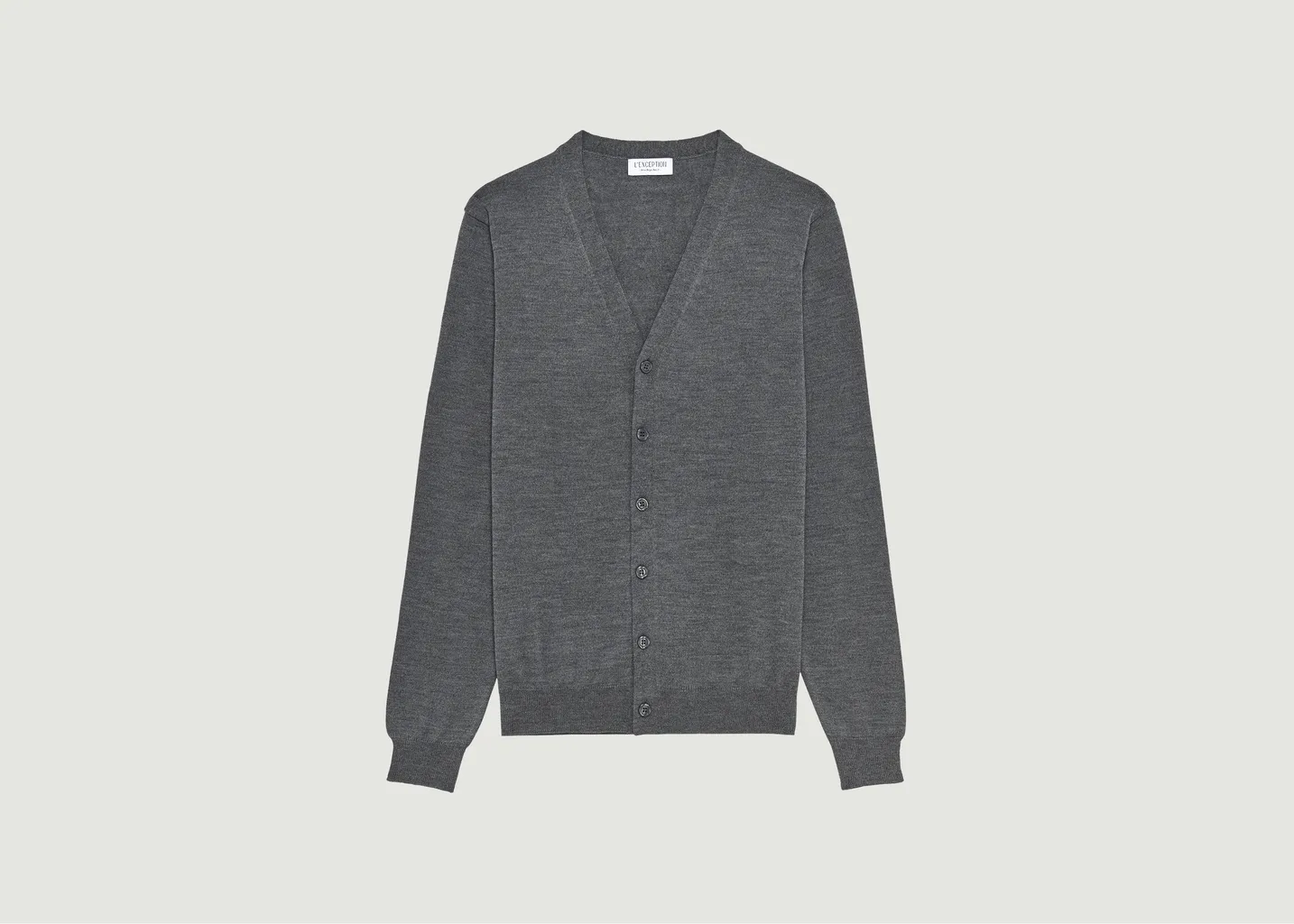 Cardigan Boutonné Mérinos L'Exception Paris