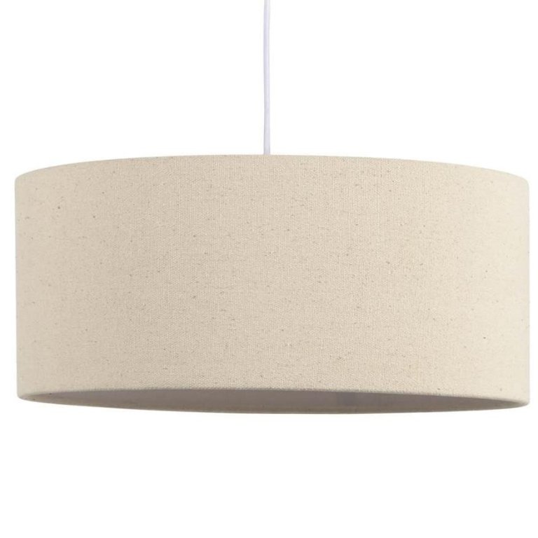 Kave Home Nazli lampenkap Ø50 linnen beige