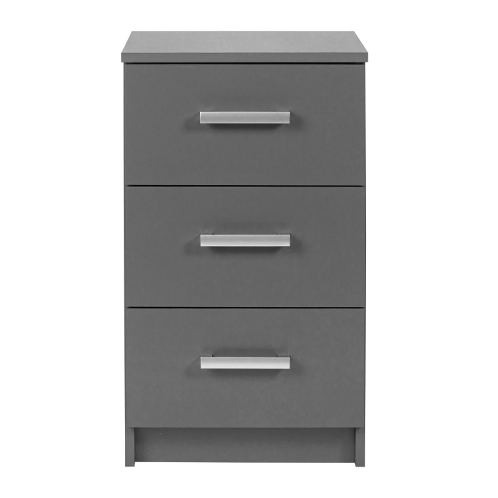 Kommode ELENZIO - graphitgrau - 3 Schubkästen - 41,2 cm