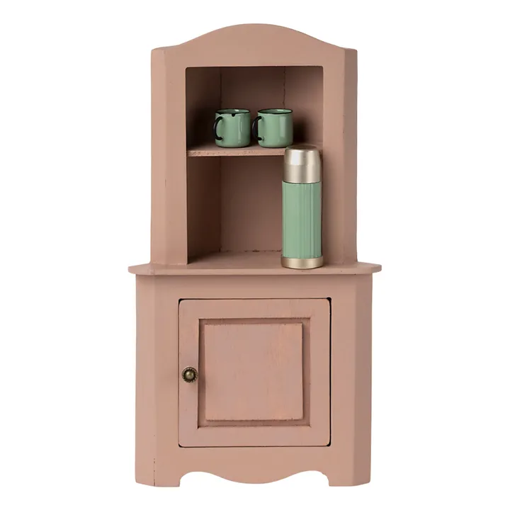 Maileg Mini armoire d'angle | Rose