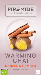 Piramide Warming Chai Kaneel & Gember Thee 20ZK