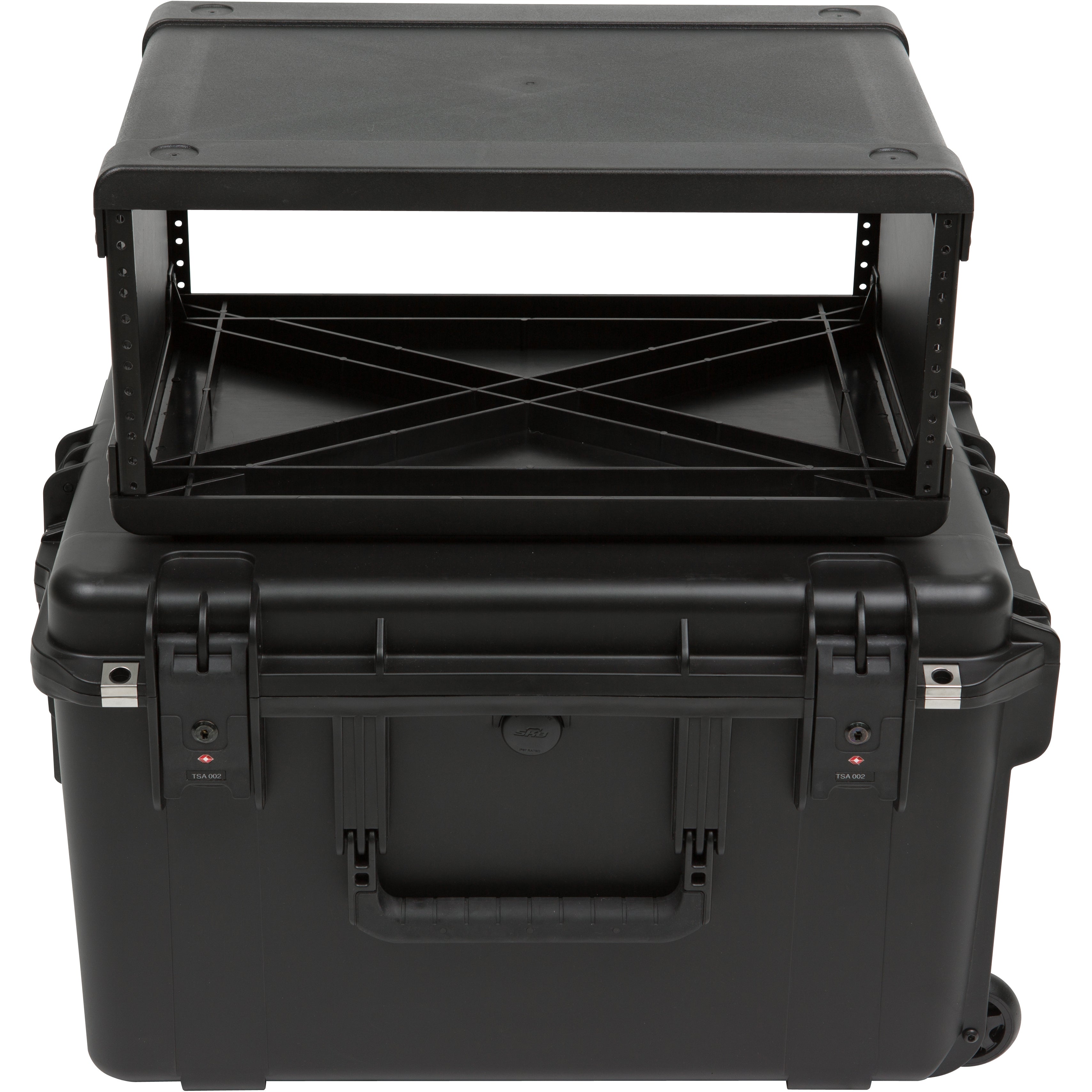 SKB 3i-2217M124U Fly Rack flight case 4U (trolley)