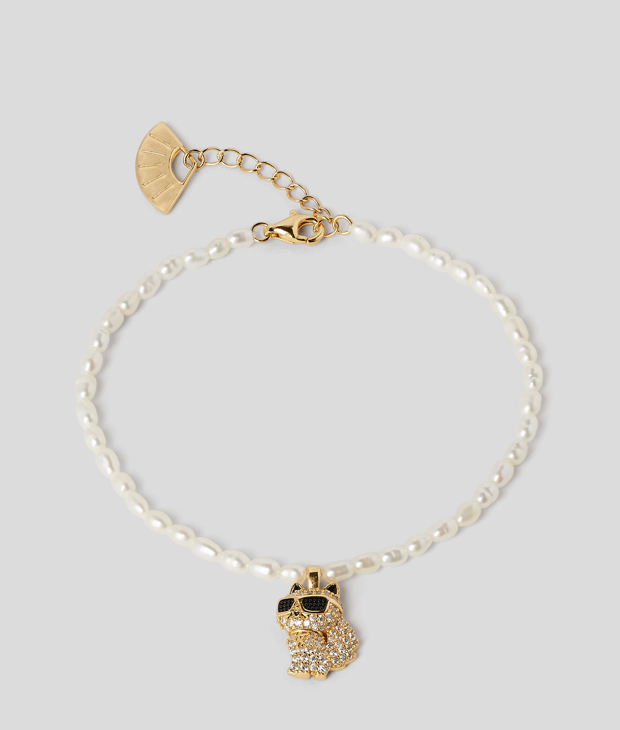 BRACELET À BRELOQUE SERTIE DE PAVÉS ET PERLE K/IKONIK CHOUPETTE