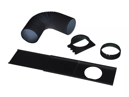 Climatiseur mobile connecté réversible 3500W 360m3/h - Noir - Pretador