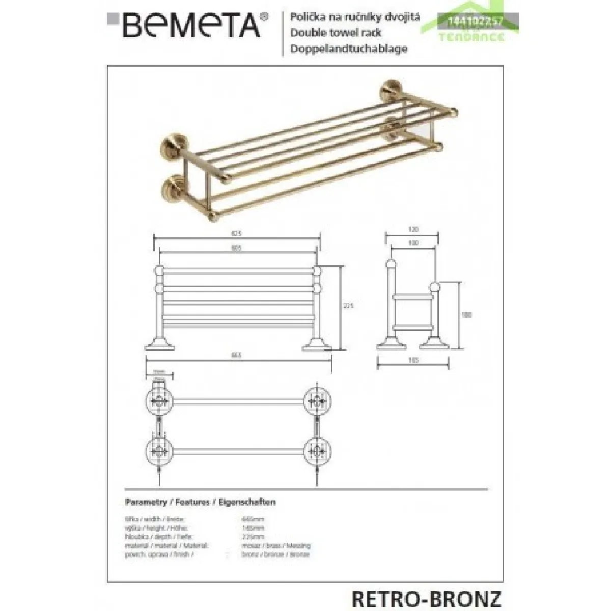 Bemeta - Maison De La Tendance BEMETA RETRO