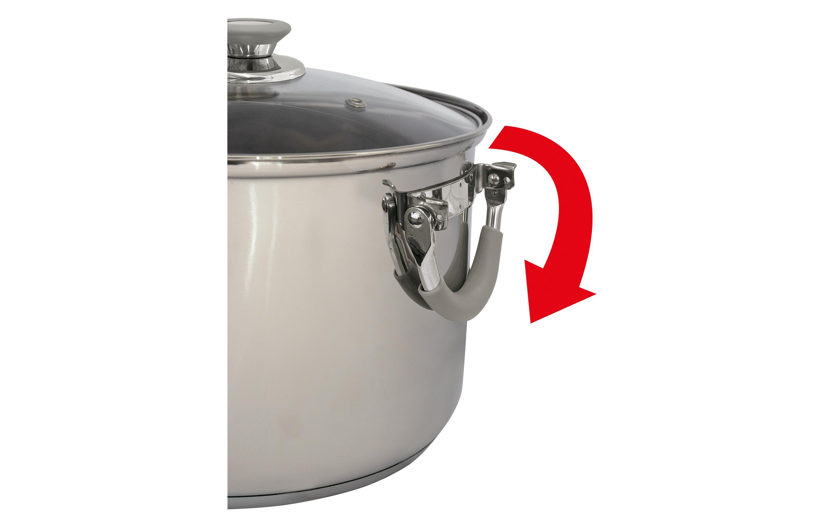 Kochtöpfe RiminiEdelstahl-Kochtopf-Set