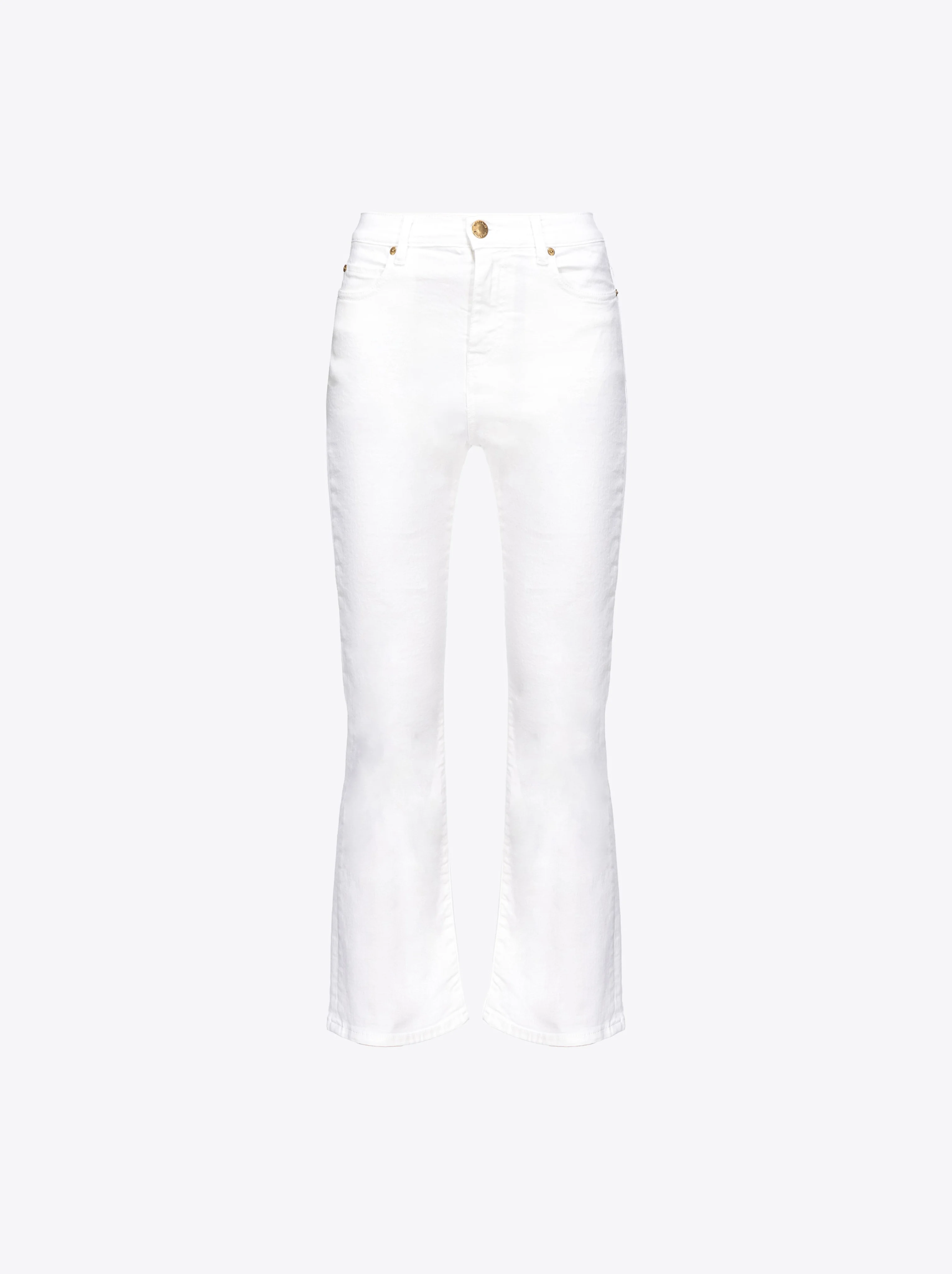 Pantalon bootcut | Blanc