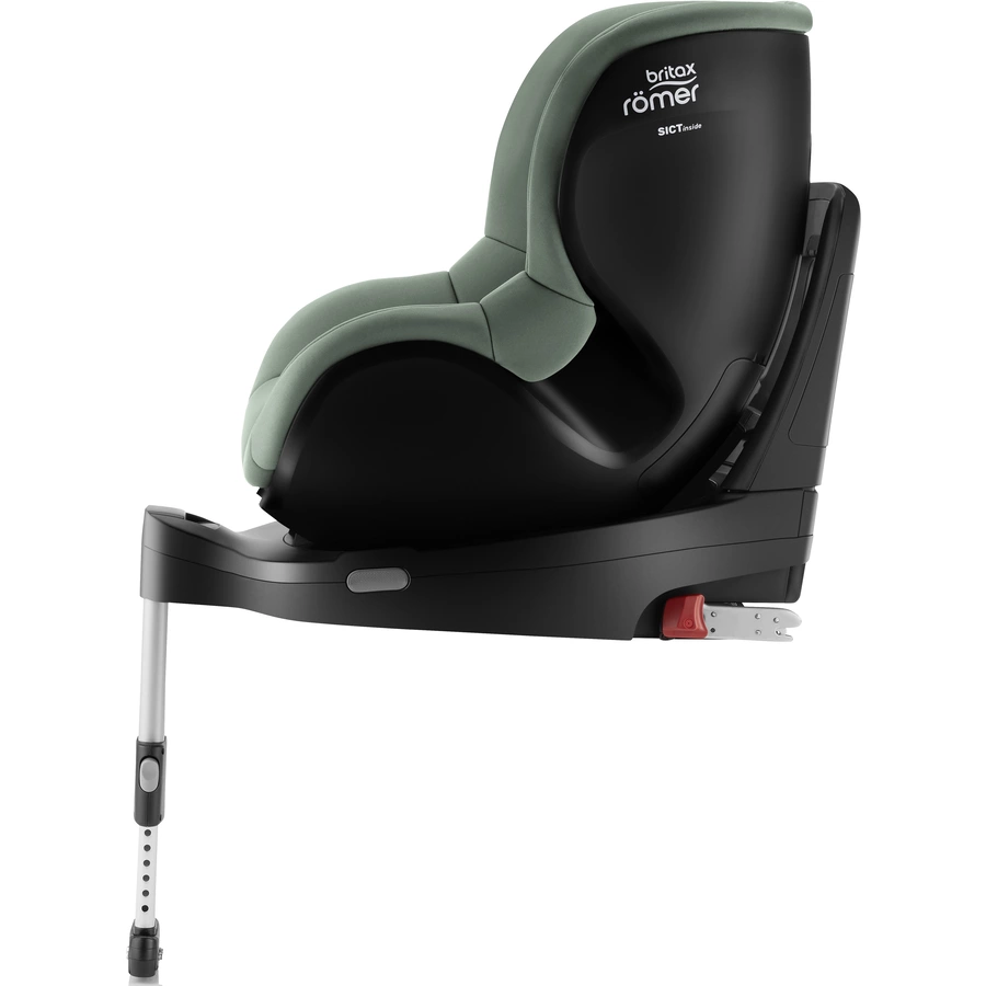 Britax Römer Reboarder Dualfix 3 i-Size Jade Green inklusive Flex Base iSENSE