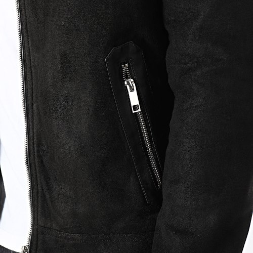 Veste Biker Noir