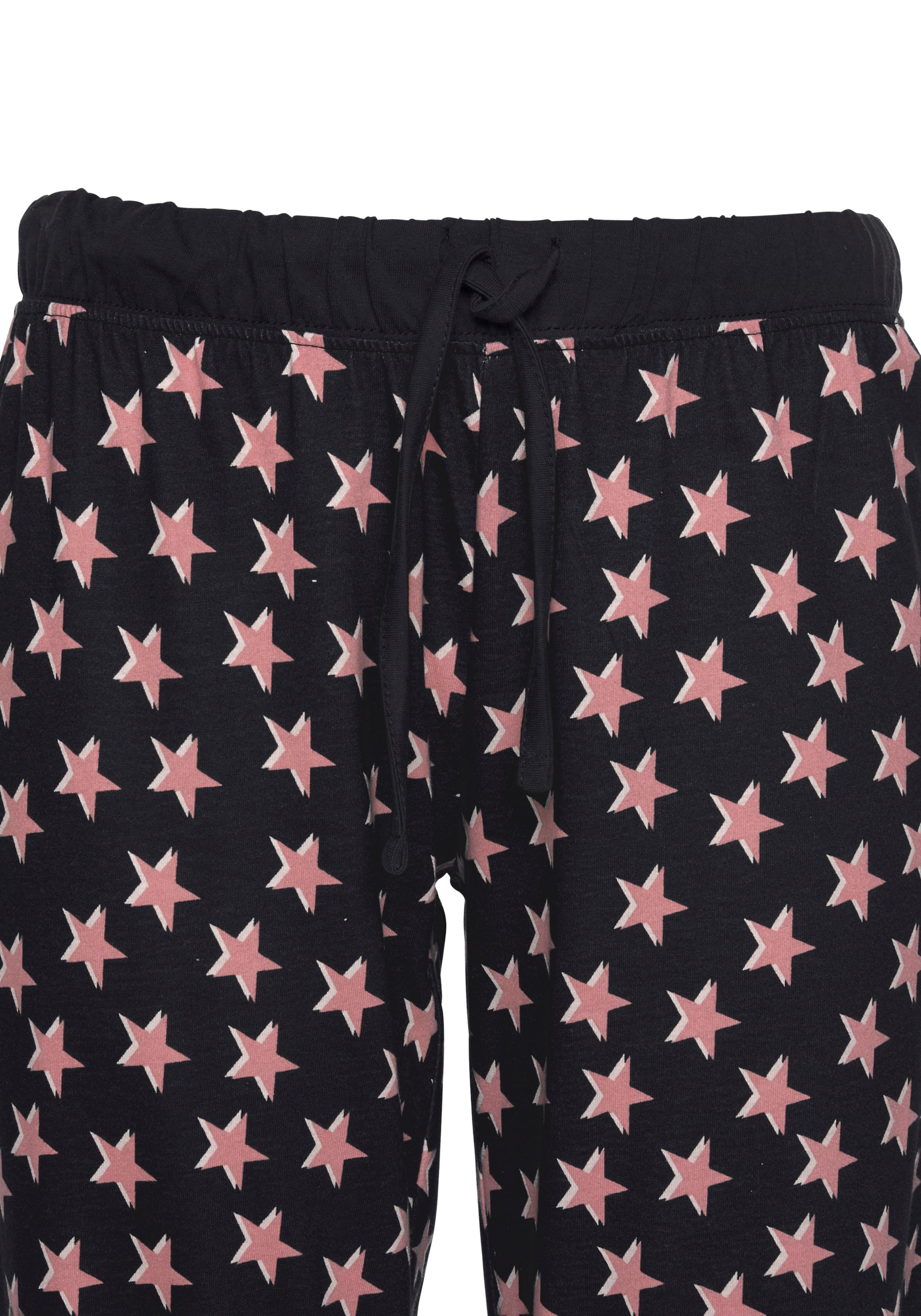 Vivance Dreams Pyjama 2 Stück, 4 Stk. tlg., mit Sternenmuster