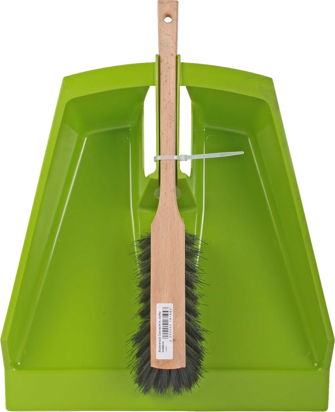 Talen Tools stoffer en blik groen