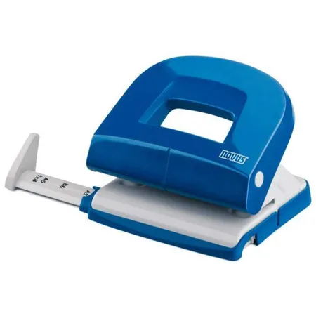 Novus Locher E216 blau glänzend