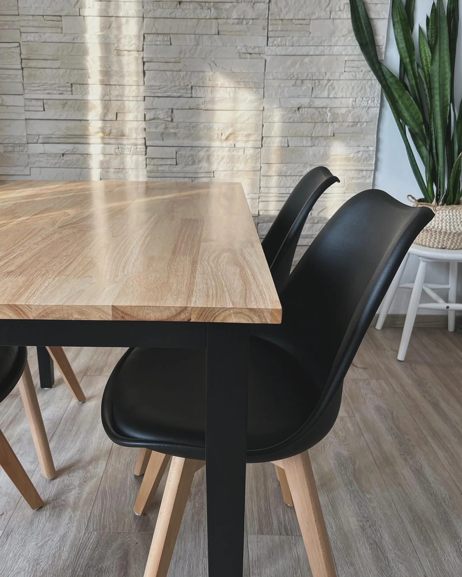 Set van 2 eetkamerstoelen DAKOTA II Zwart