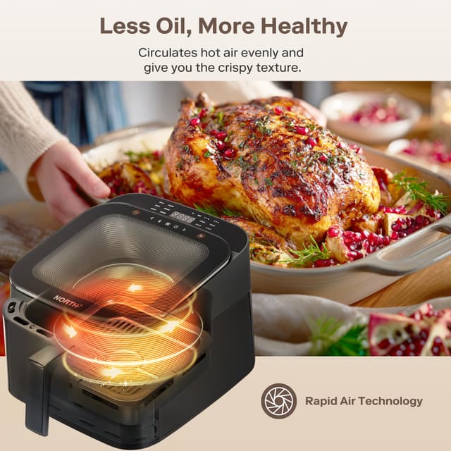 North airfryer 205003 (sort)