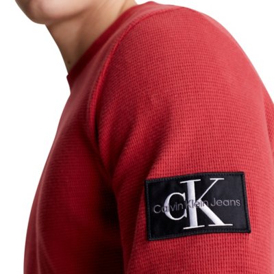Tee-shirt à manches longues homme Waffle CALVIN KLEIN