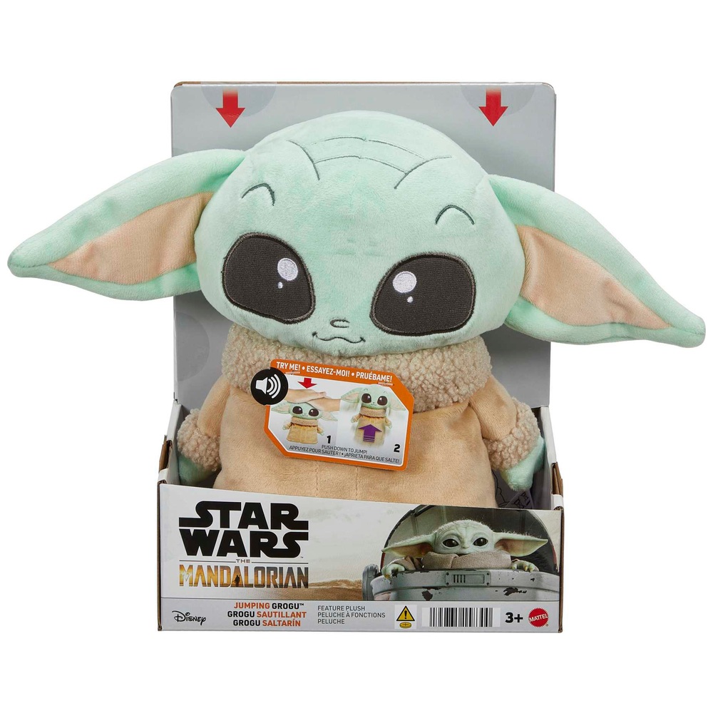 Star Wars Jumping Grogu Plüschtier