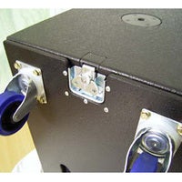 Penn Elcom L0915-15k slothouder wielplaat past op 18 mm hout zwart