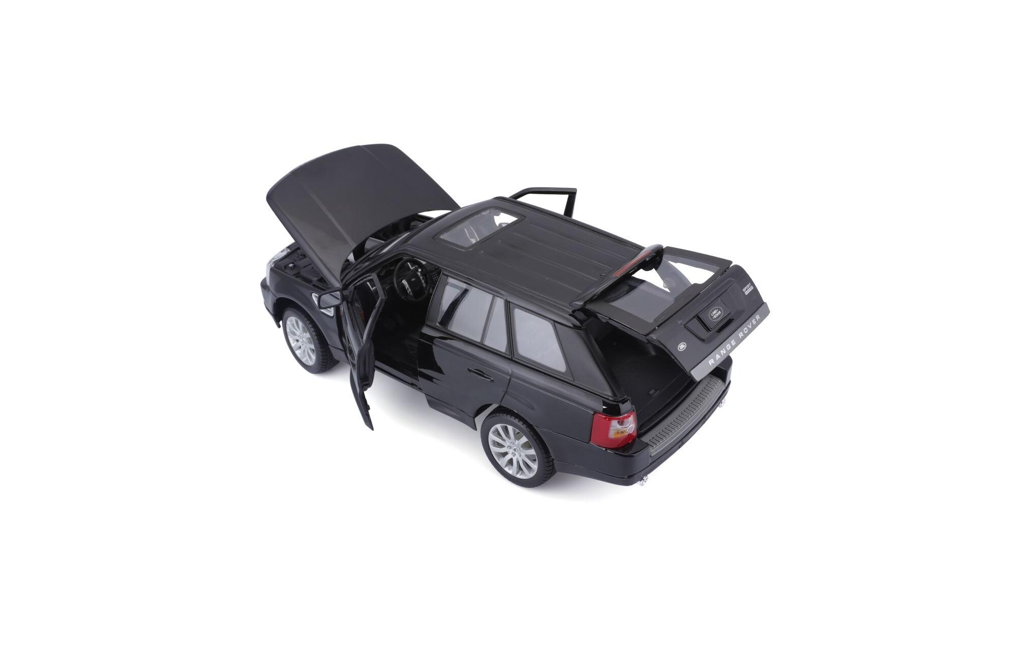 Range Rover Sport Schwarz 1:18Sammlermodell im Massstab 1:18