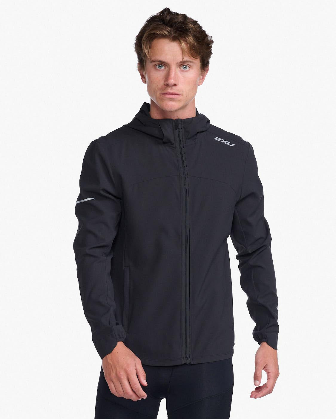 2XU Aero Jacket Black\Silver Reflective