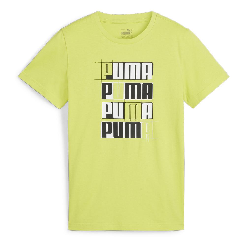 Puma T-shirt Vert Garçon Puma Ess+ Logo