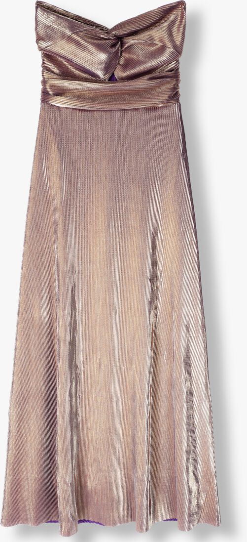 metallic ibana maxi jurk djuna