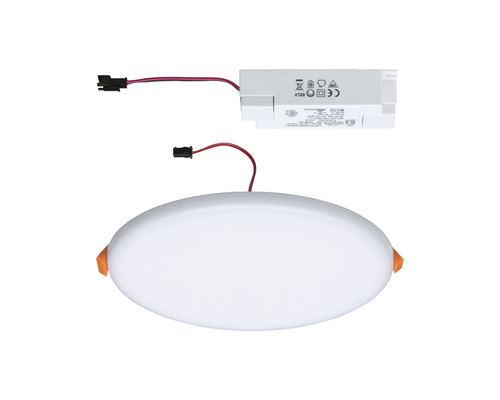 LED inbouwpaneel IP44 17,5W 1500lm 4000K Ø 18,5 cm Inbouw Ø 4,5-16 cm VariFit Veluna satijn 230V