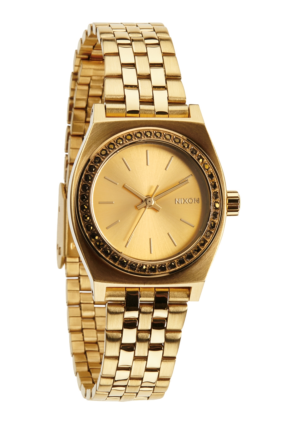 Nixon The Small Time Teller All Gold Crystal A3991520