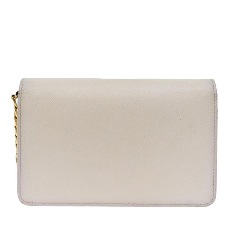 Prada Vintage Prada Crossbody Bag Beige