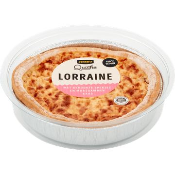 Jumbo Quiche Lorraine met Gerookte Spekjes en Maasdammer Kaas 300 g