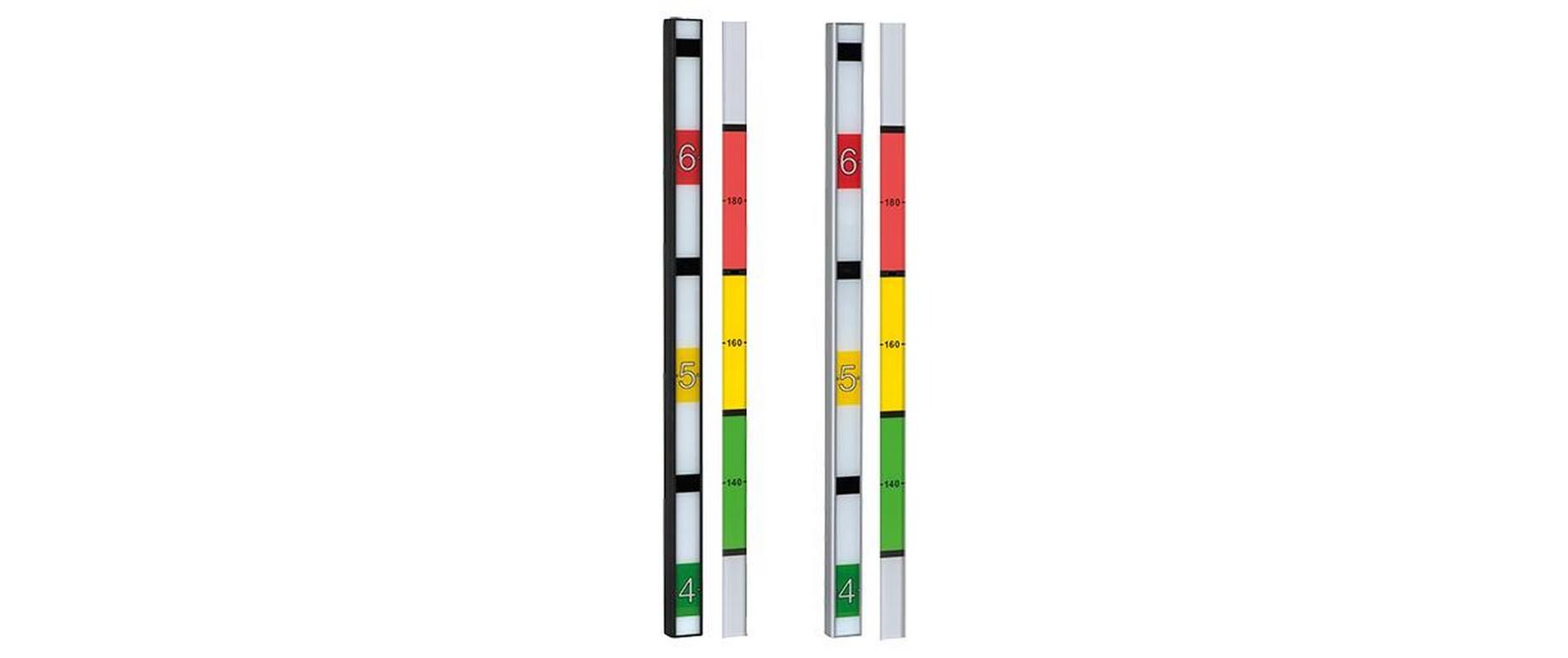F92A01 Height Strip Housing Schwarz 1 Stück<br>Zur Innenmontage der Sensoreinheit