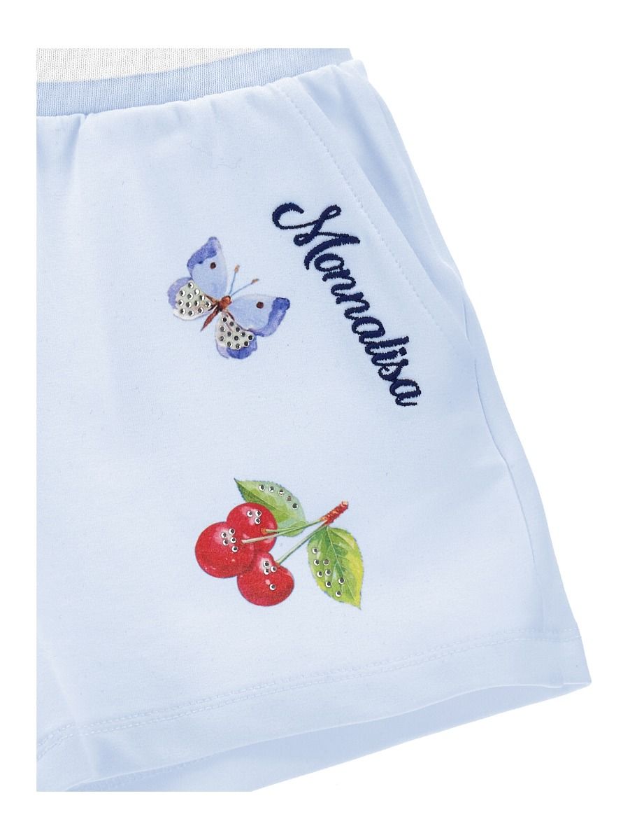 Monnalisa Cotton Sweatshorts