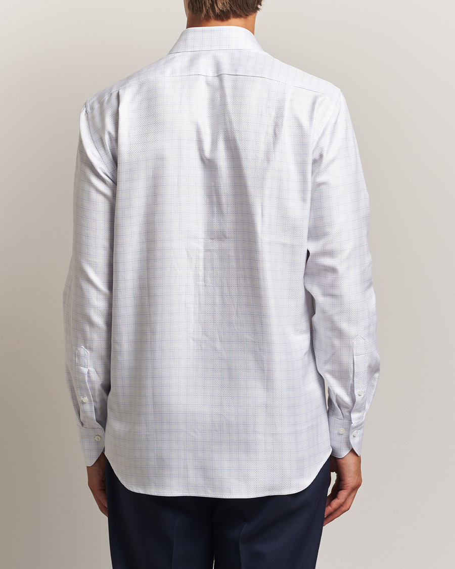 Stenströms Regular Fit Structure Cut Away Shirt White