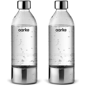 Accessoire machine à soda Aarke LOT DE 2 BOUTEILLES EN PET - 0,65L