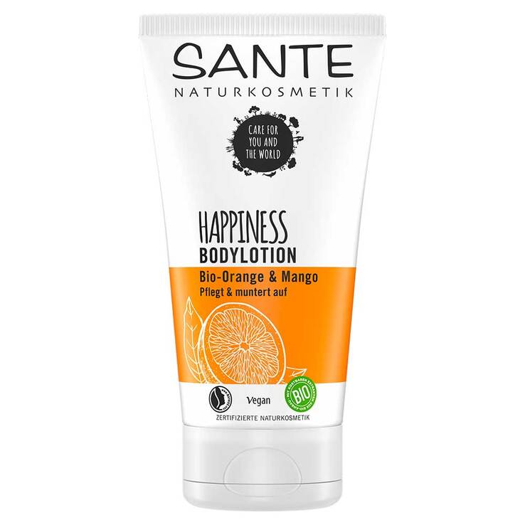 Sante Happiness Bodylotion Bio-Orange & Mango, 150 ml