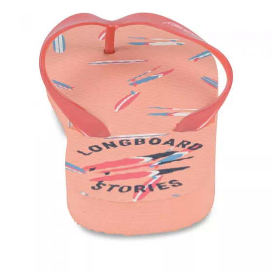 Tongs ORANGE LONGBOARD