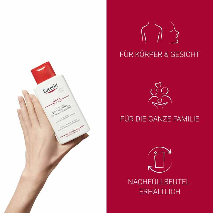 Eucerin pH5 Waschlotion empfindliche Haut, 200 ml