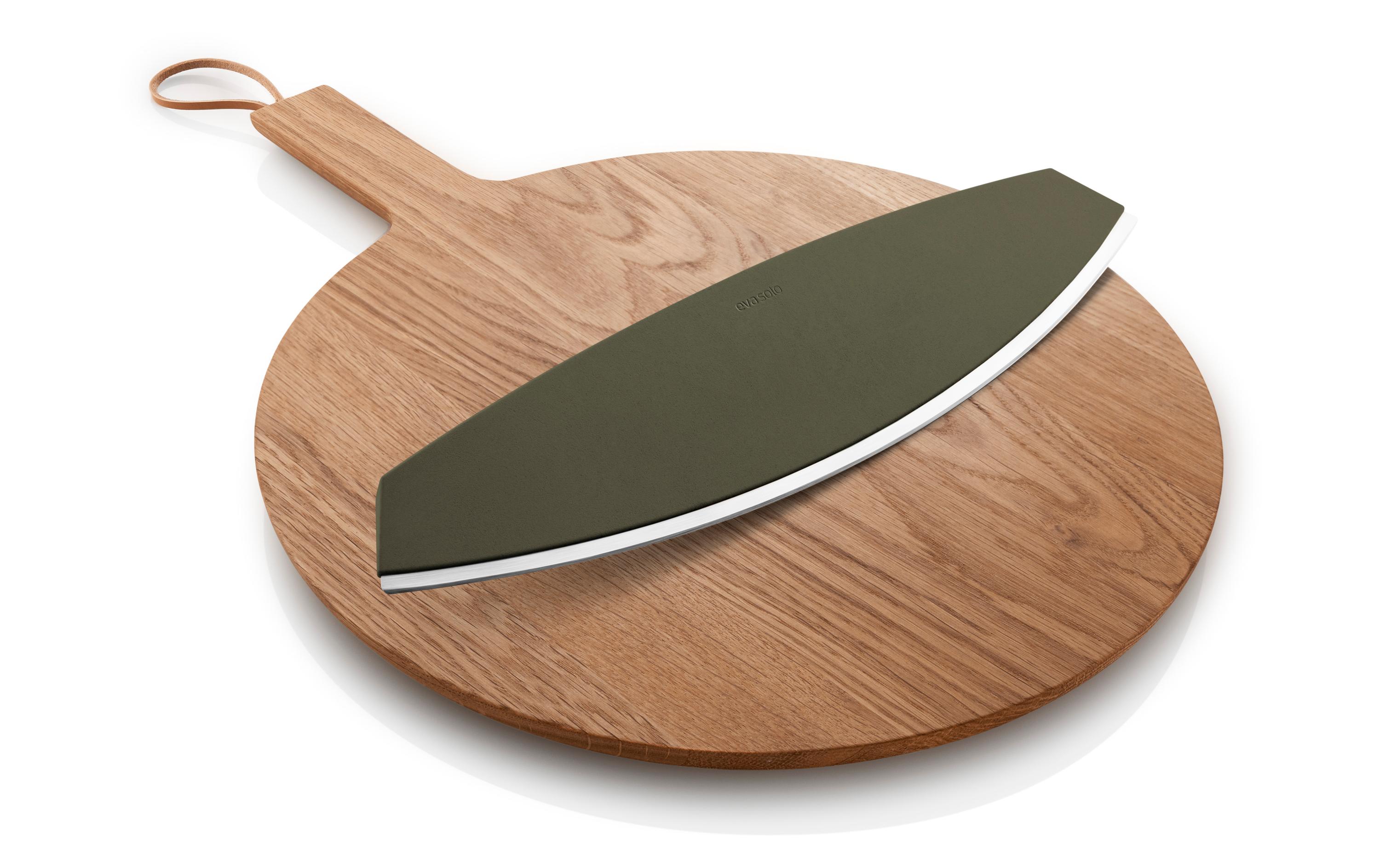 Pizzamesser Green Tool GrünPizza- und Kräutermesser