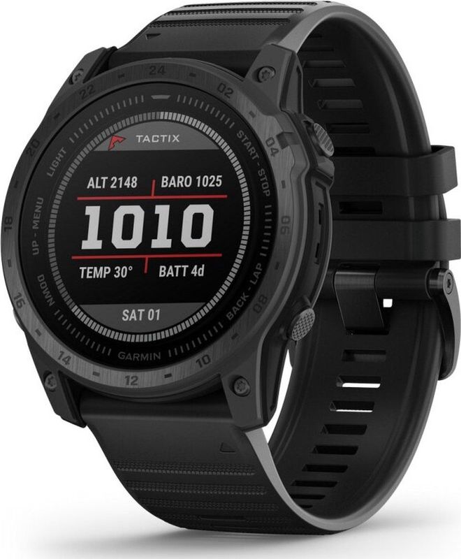 Garmin - tactix® 7 - Smartwatch - Tactisch Premium - Siliconen Horlogebandje