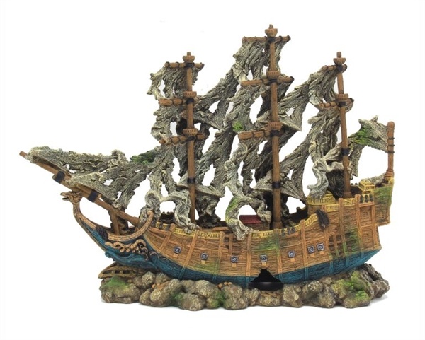 Blue Belle Pacific Sinkin Galeon 49cm | Decoratie