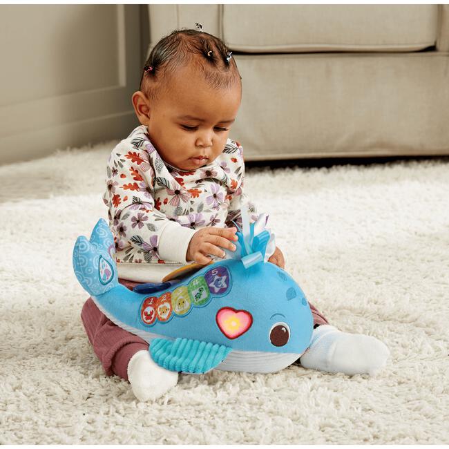 VTech Knuffel & Leer Walvis Educatief Speelgoed 6+ maanden