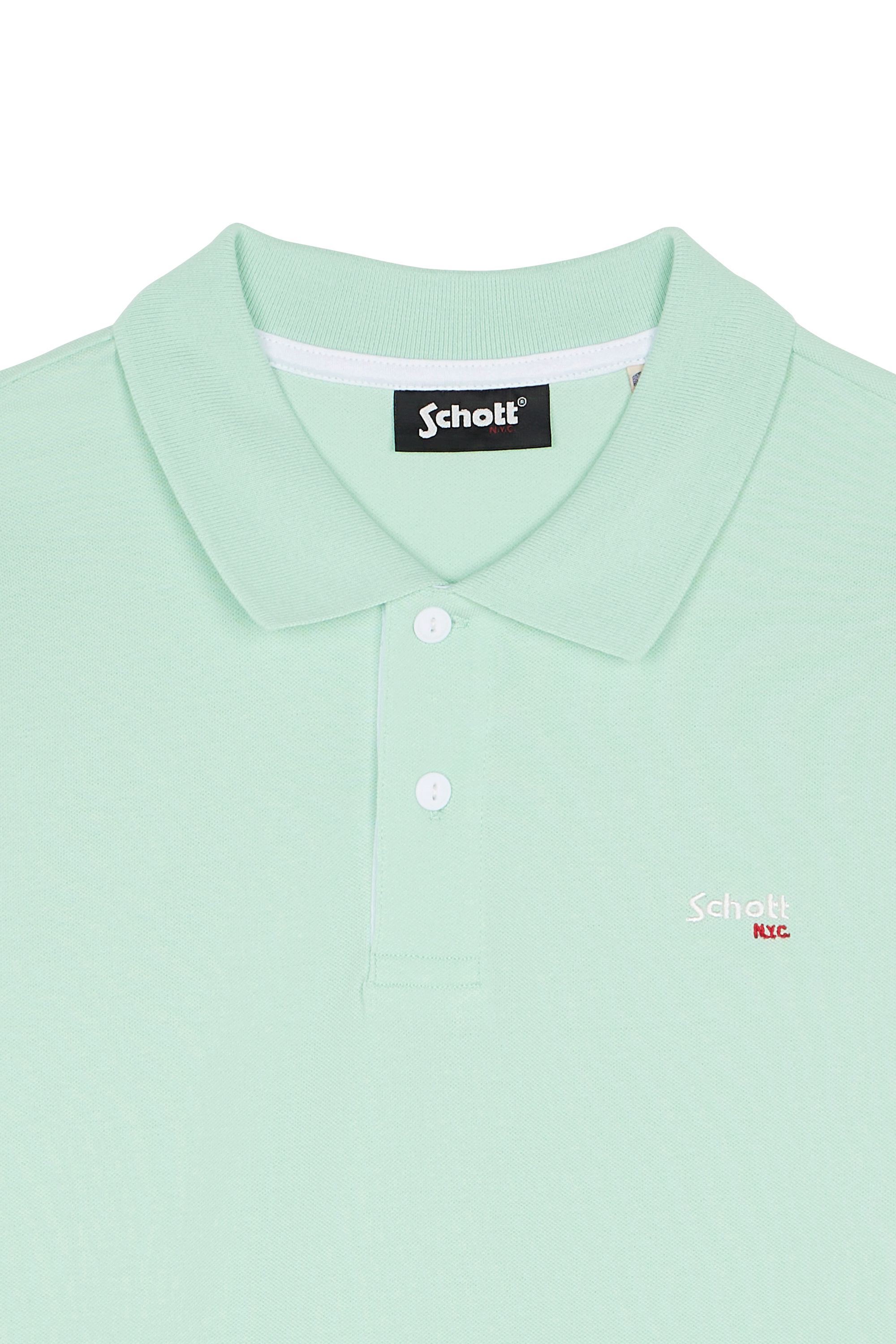 SCHOTT Polo PSMILTON Vert