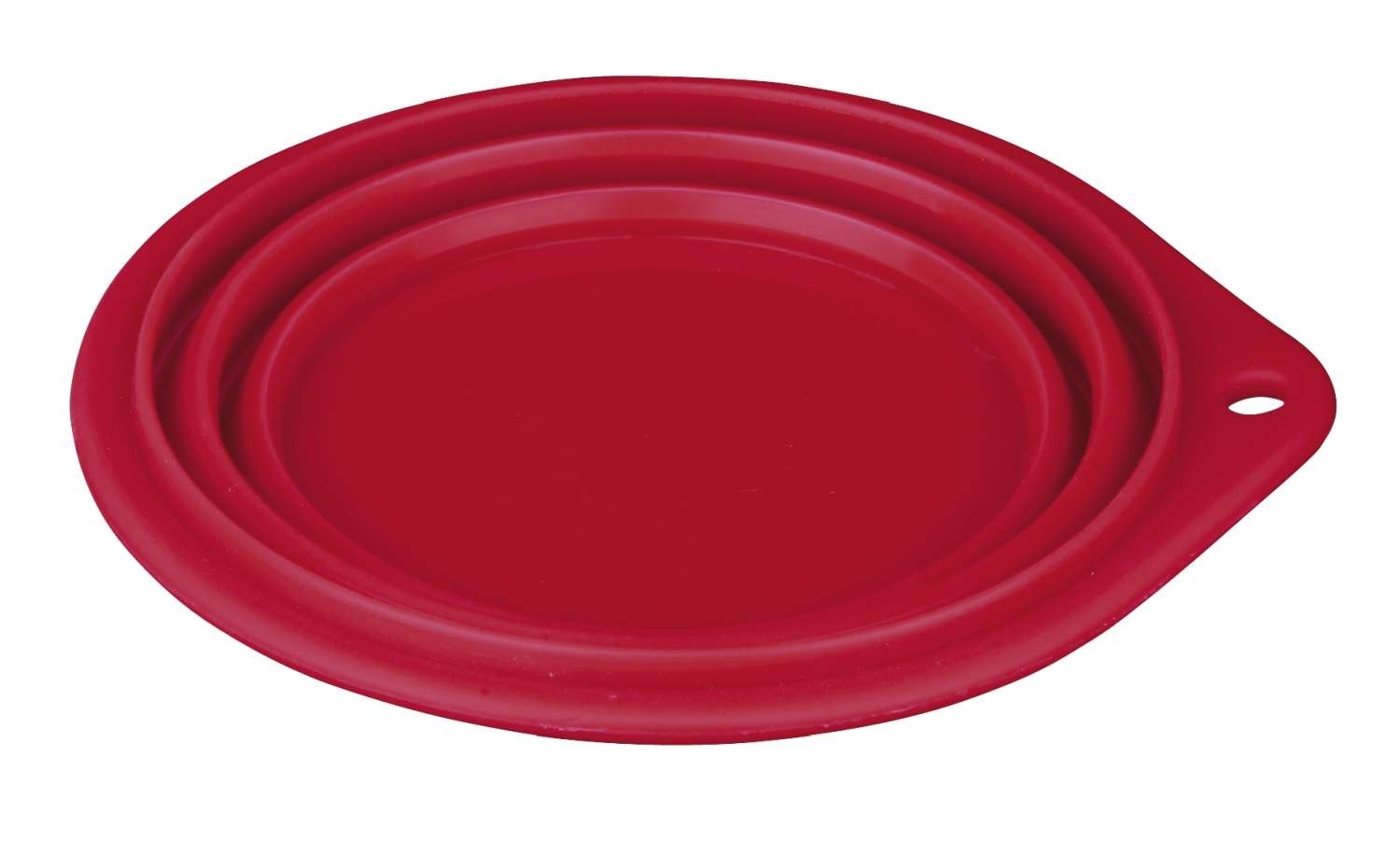 Jollypaw Reisenapf Silikon 0,5 l Rot